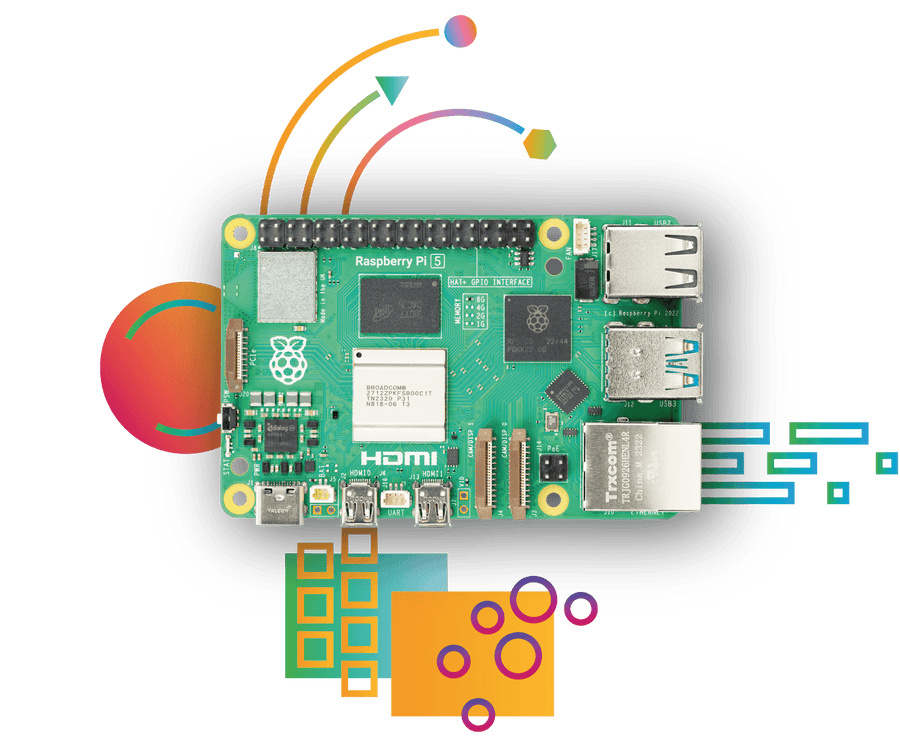 Raspberry Pi 5 — 4 GB / 8 GB
