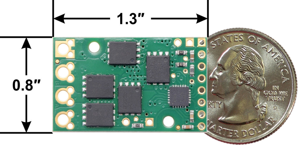 Pololu G2 High-Power Motor Driver with connectors