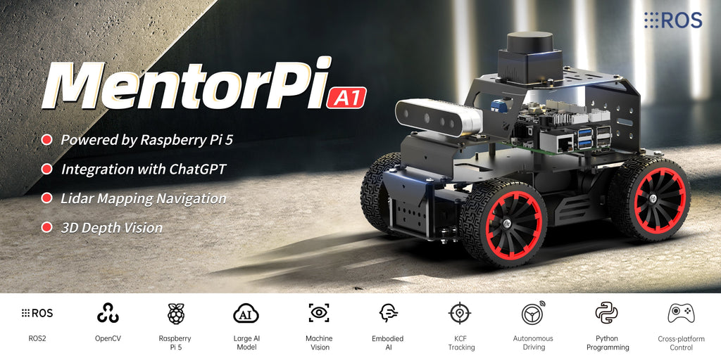 Hiwonder MentorPi A1 robot car