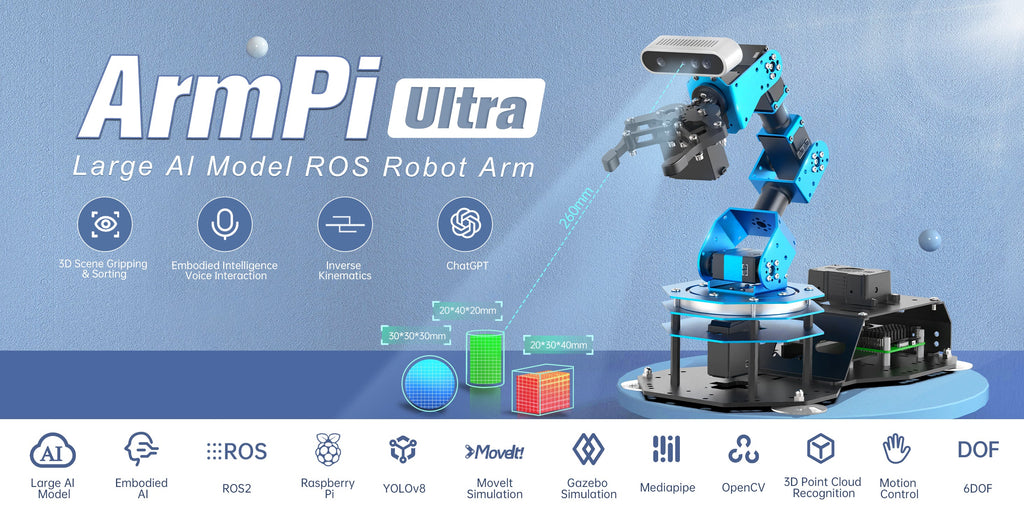 Hiwonder ArmPi Ultra robotic arm