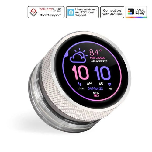 Elecrow CrowPanel 1.28 inch rotary display with knob