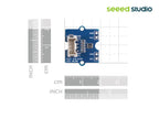 Seeed Studio Grove AHT20 temperature and humidity sensor, dimensions