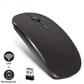 Portable Rechargeable Wireless Gaming Mouse Ergonomic Quiet and Magical Suitable for Portable Computers Tablets IPAD Phone