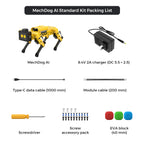 MechDog AI Standard Kit contents
