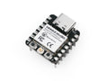 Seeed Studio XIAO ESP32-C3 with pre-soldered headers, angled view