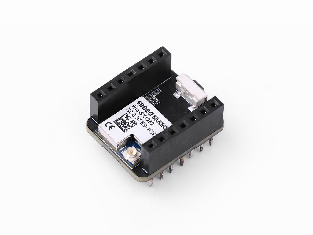 Seeed Studio Wio-SX1262 LoRa module for XIAO, angled view