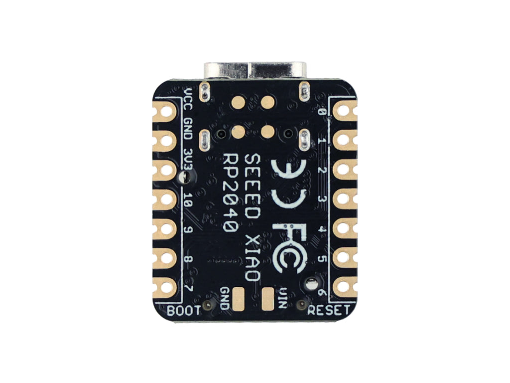 Seeed Studio XIAO RP2040, back