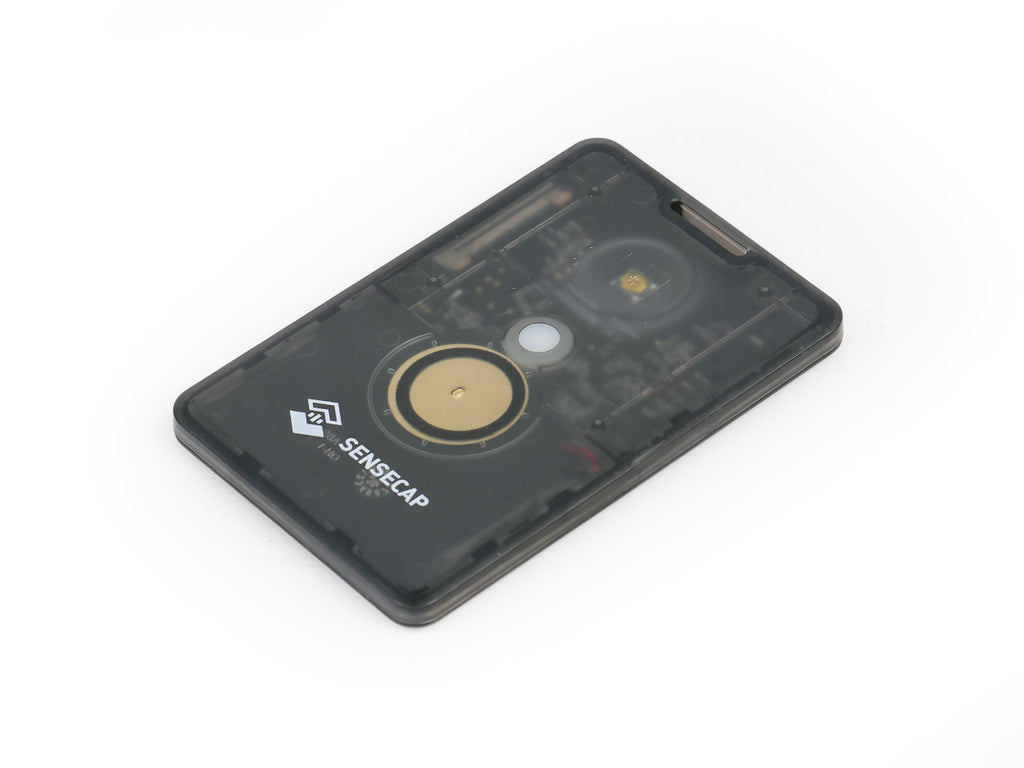 SenseCAP Card Tracker T1000-E – vinklad framsida