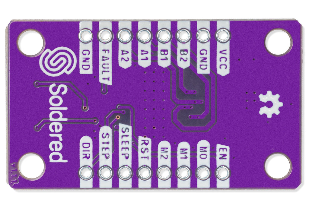 Soldered DRV8825 Stepper Motor Driver Board