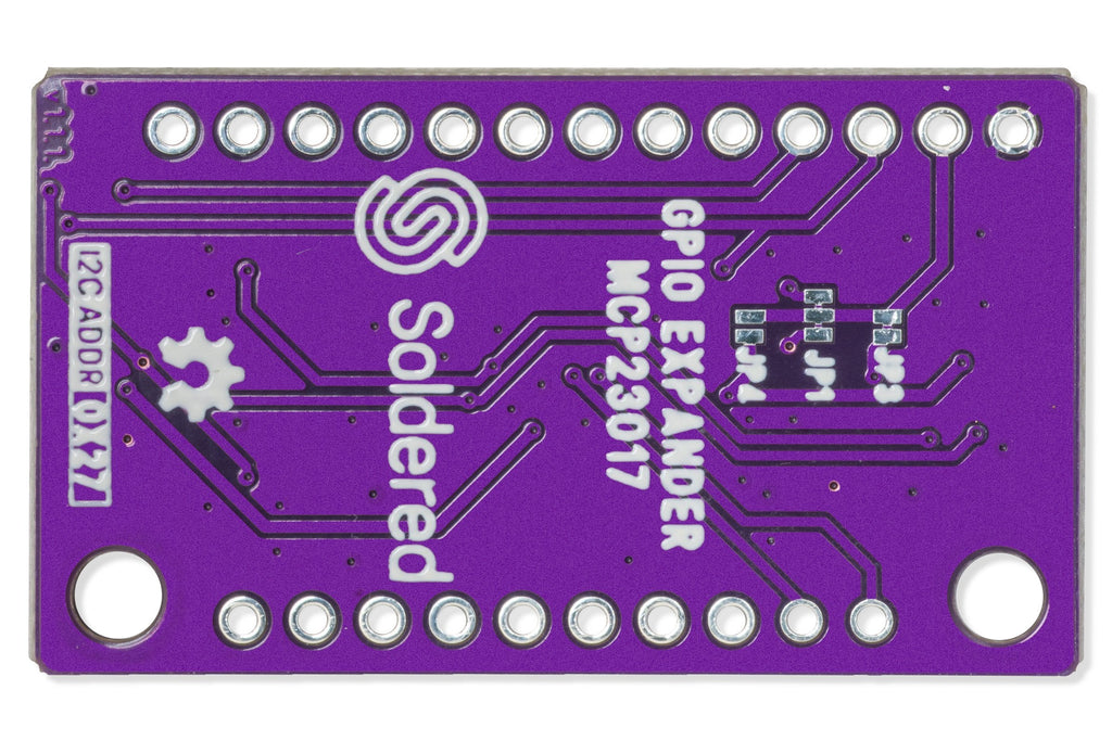Soldered MCP23017 I/O Expander Breakout
