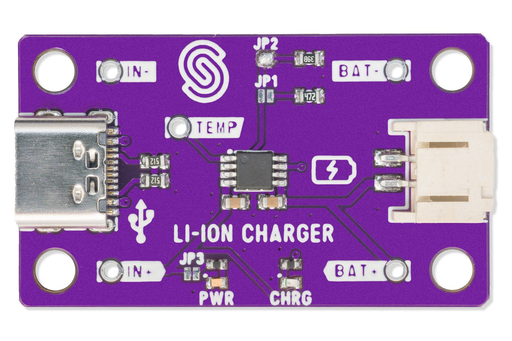 Soldered Li-Ion / Li-Po Charger Board