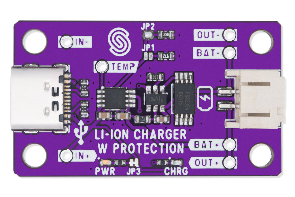 Soldered Li-Ion / Li-Po Charger Board