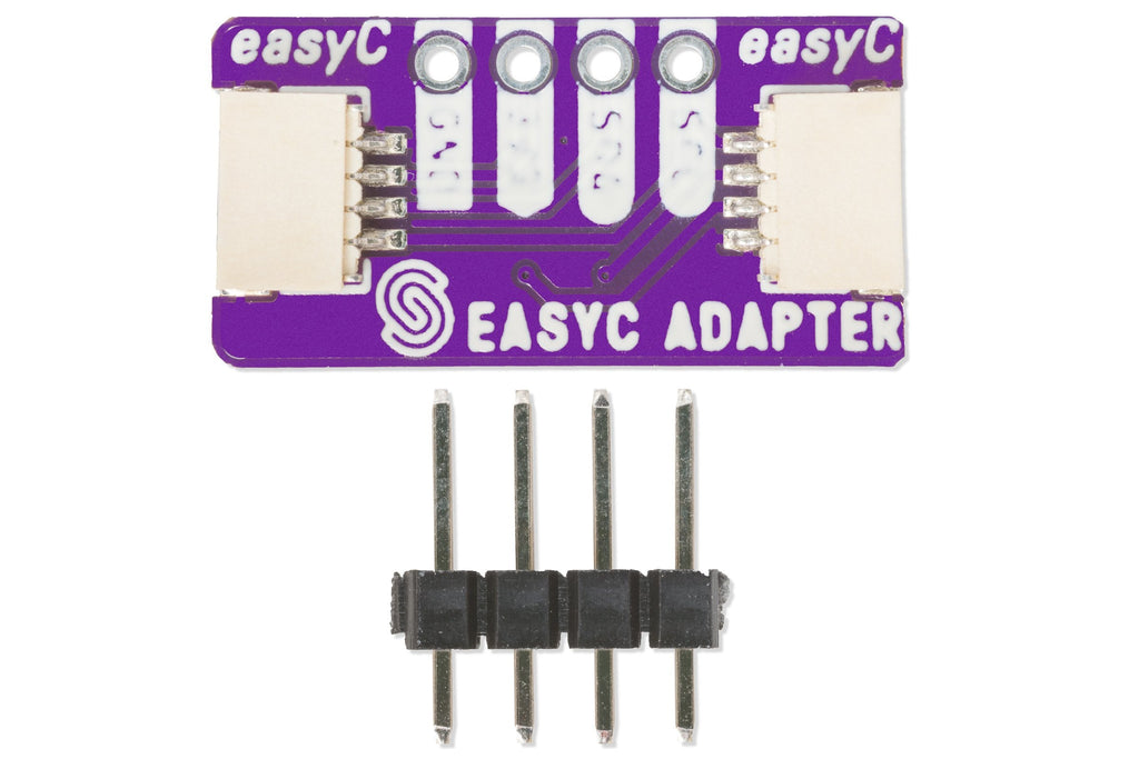 Soldered easyC / Qwiic Adapter