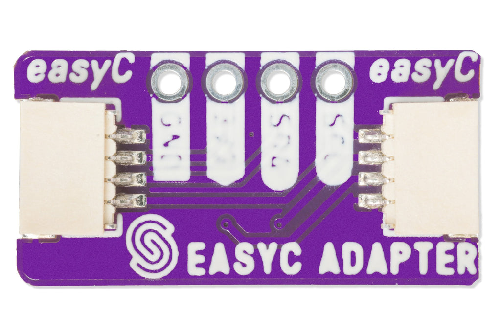 Soldered easyC / Qwiic Adapter