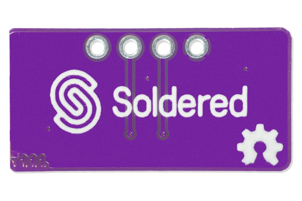 Soldered easyC / Qwiic Adapter