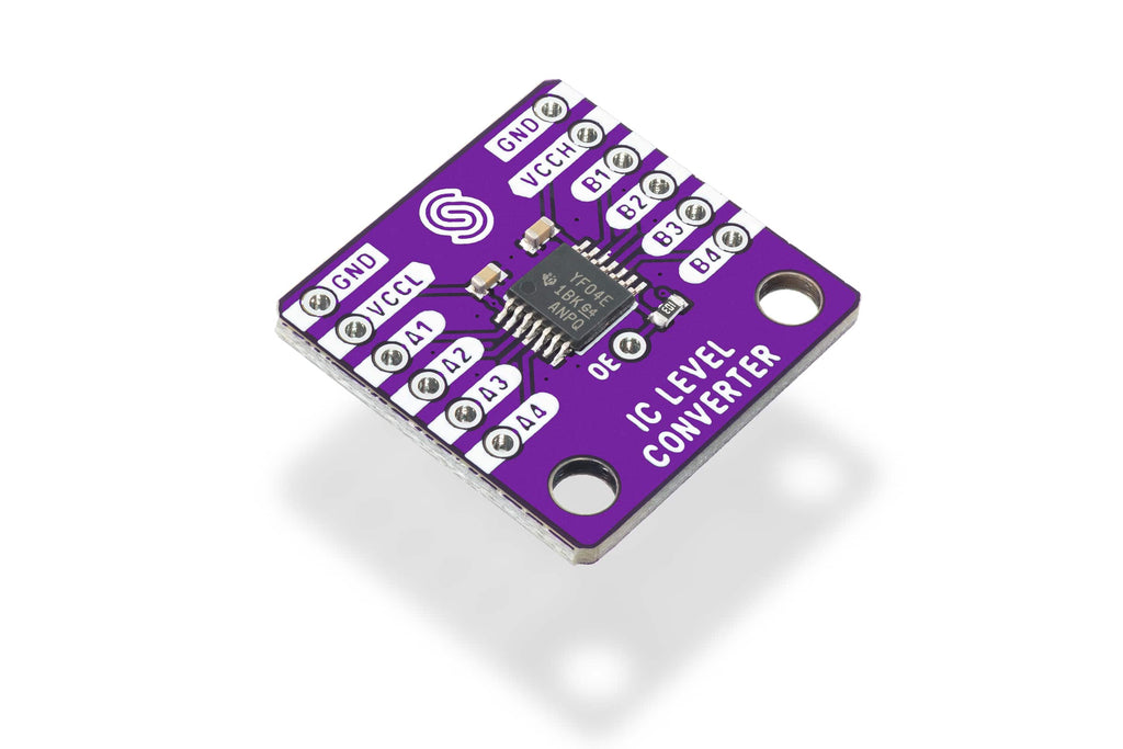Soldered TXS0104 Logic Level Converter