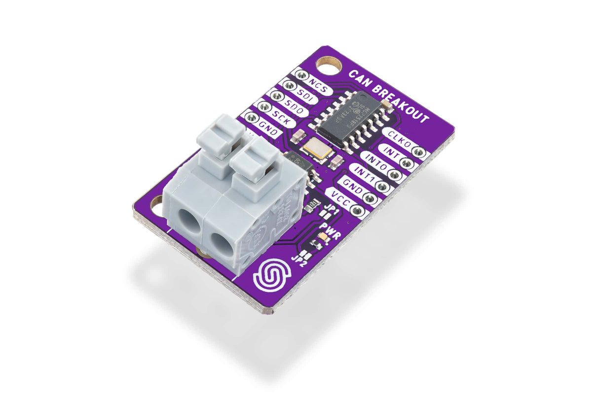 Soldered MCP2518 CAN-FD Board