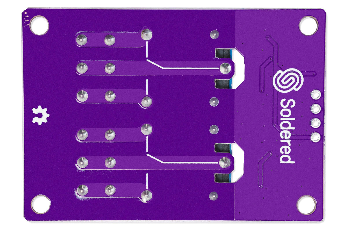 Soldered 2-Channel Relay Board