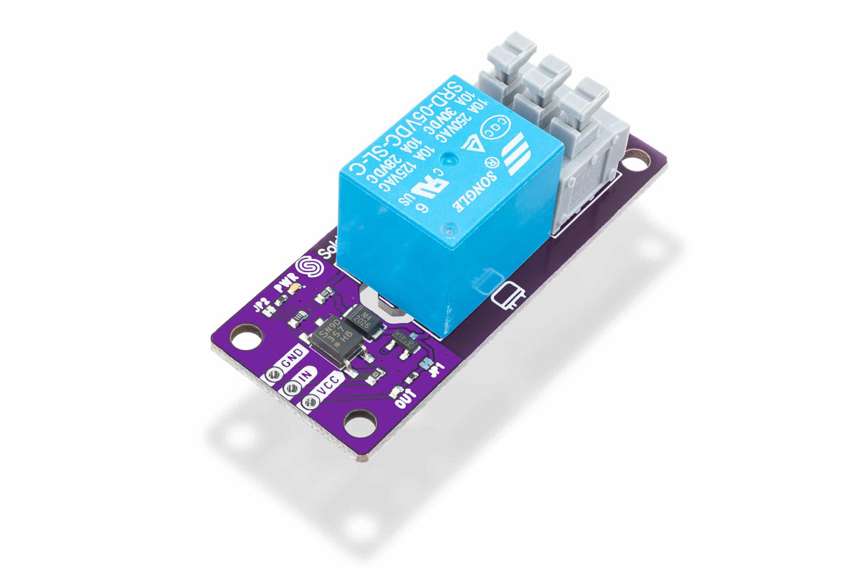 Soldered 1-Channel Relay Board
