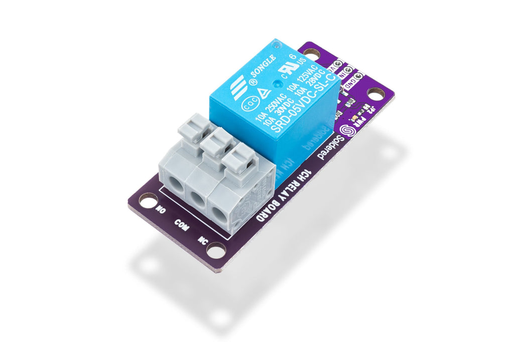 Soldered 1-Channel Relay Board