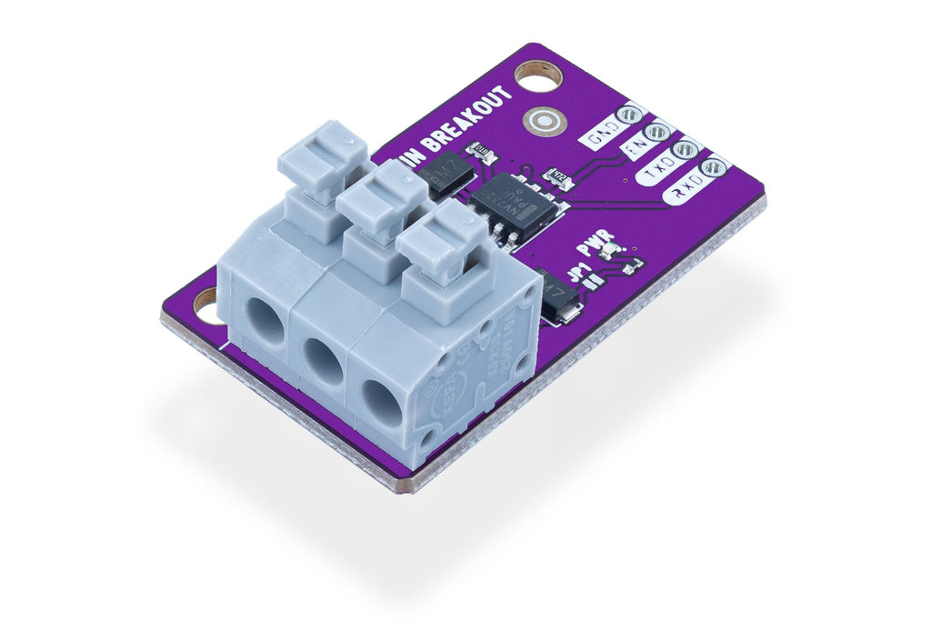 Soldered NCV7329 LIN Transceiver Breakout