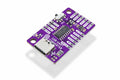 Soldered CH340 USB to UART Converter
