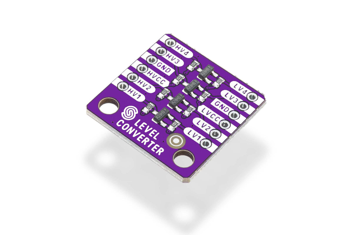 Soldered Logic Level Converter Board