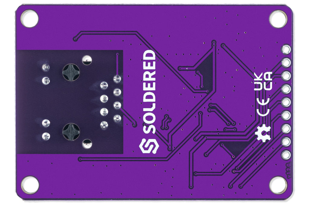 Soldered W5500 Ethernet Controller Board