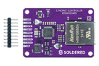 Soldered W5500 Ethernet Controller Board