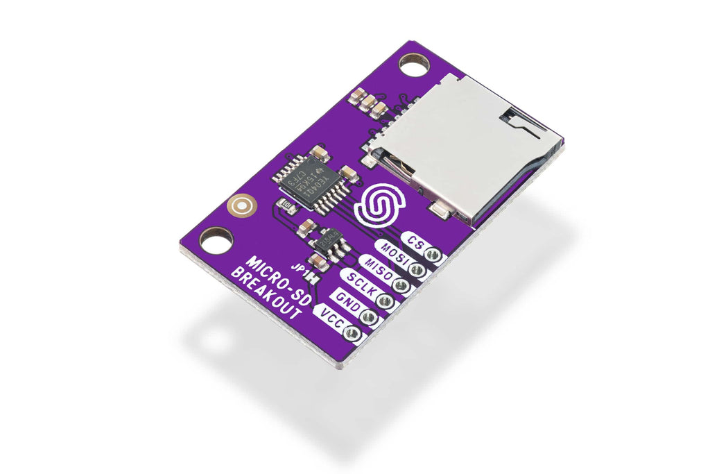 Soldered MicroSD Card Reader Breakout