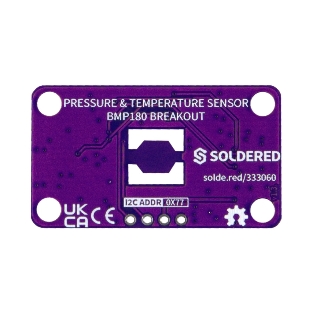 Soldered BMP180 Sensor Breakout