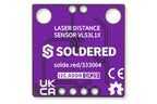 Soldered VL53L1X Distance Sensor Breakout