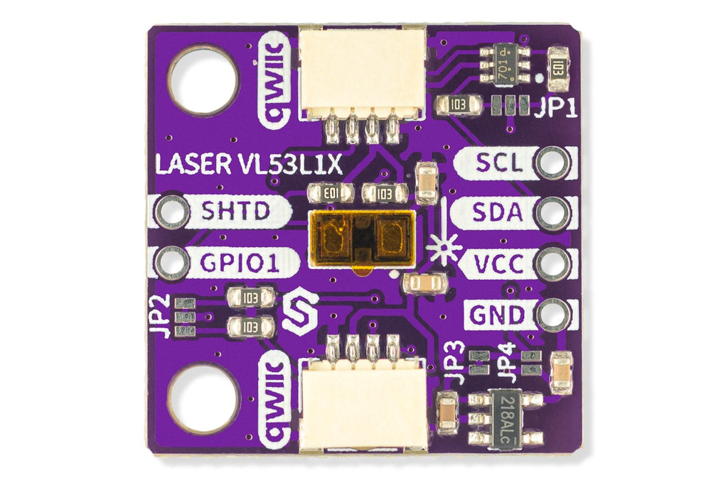 Soldered VL53L1X Distance Sensor Breakout