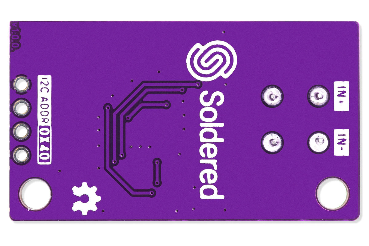Soldered INA219 Voltage & Current Sensor Breakout