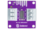 Soldered RS-232 Transceiver Breakout