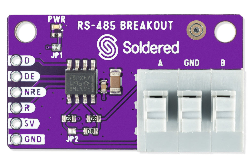 Soldered RS-485 Transceiver Breakout