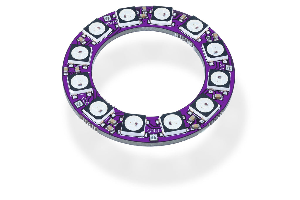 Soldered Smart LED WS2812B Ring