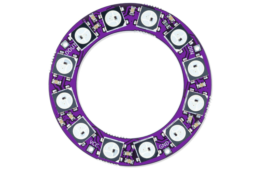 Soldered Smart LED WS2812B Ring
