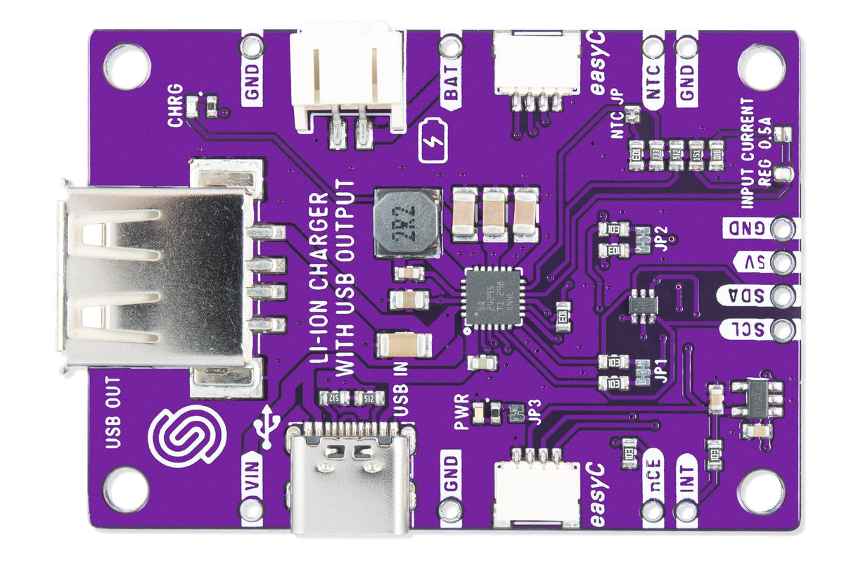 Soldered BQ24295 Li-Ion Charger Board