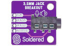 Soldered 3.5 mm Audio Jack Breakout