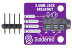 Soldered 3.5 mm Audio Jack Breakout