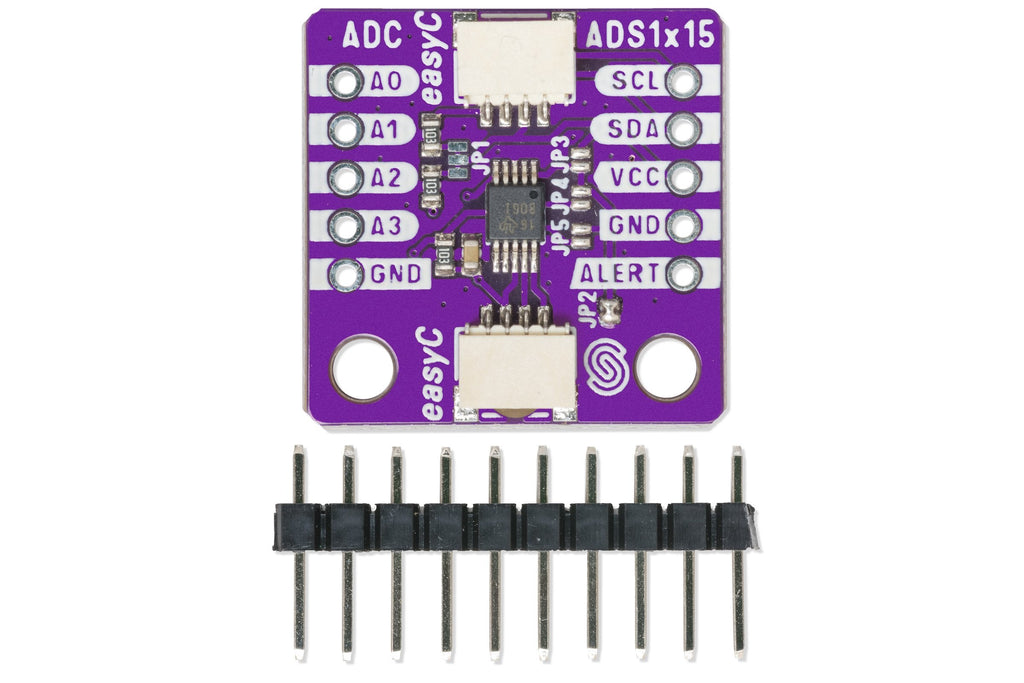 Soldered ADS1115 16-bit 4-Channel ADC Breakout with PGA
