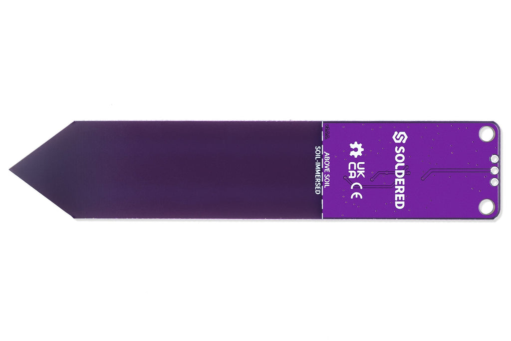 Soldered Capacitive Soil Moisture Sensor