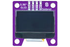 Soldered 0.96" OLED Display SSD1306