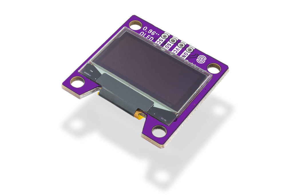 Soldered 0.96" OLED Display SSD1306