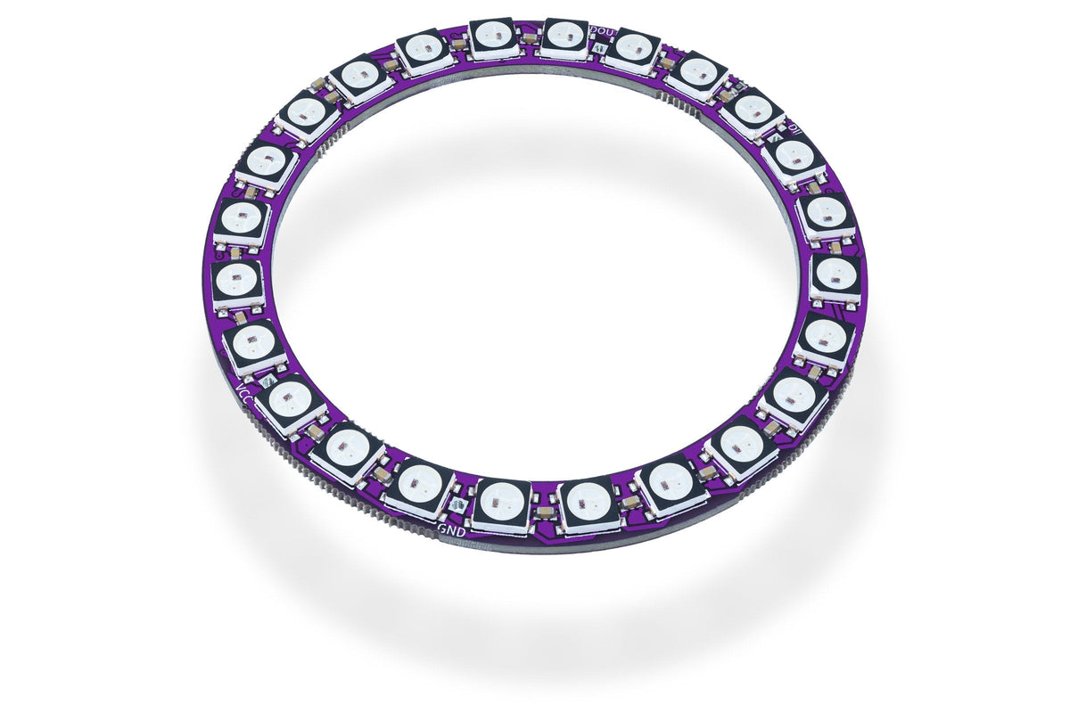Soldered Smart LED WS2812B Ring