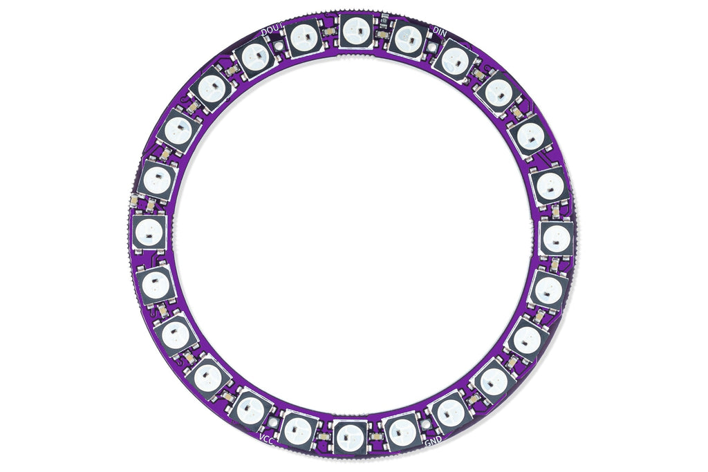 Soldered Smart LED WS2812B Ring