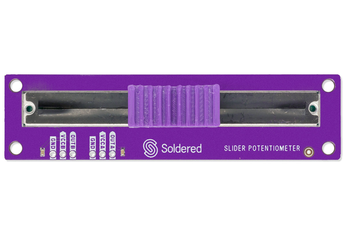 Soldered Slider Potentiometer Breakout