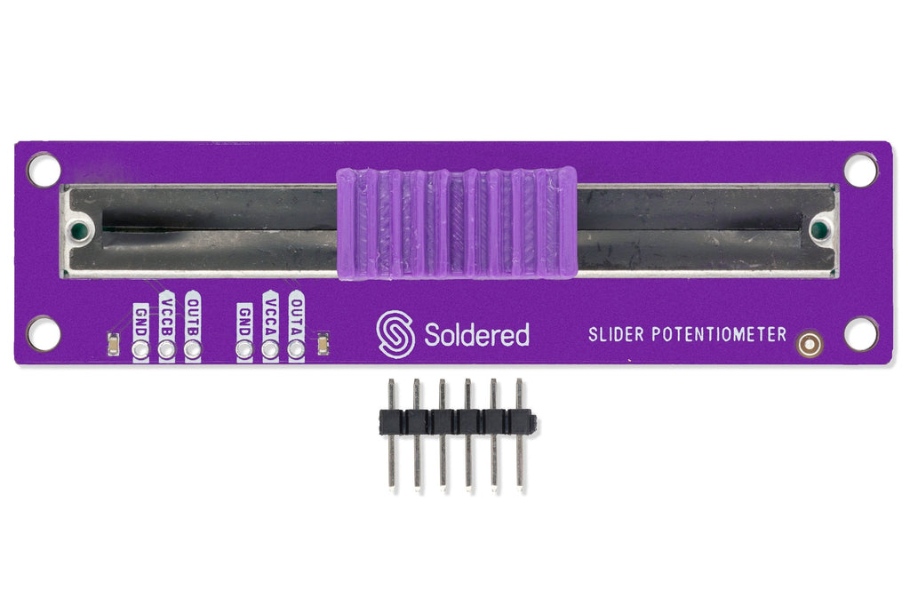 Soldered Slider Potentiometer Breakout