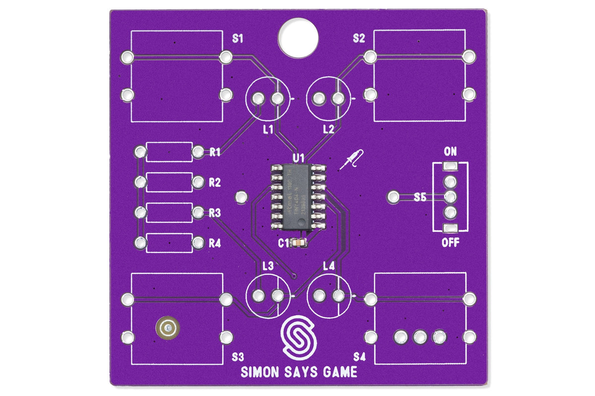 Soldered Simon Says Game